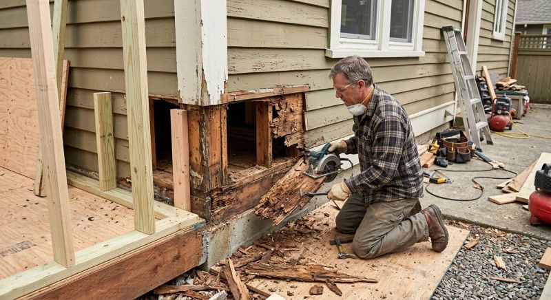 Dry Rot Remediation in Roswell, GA