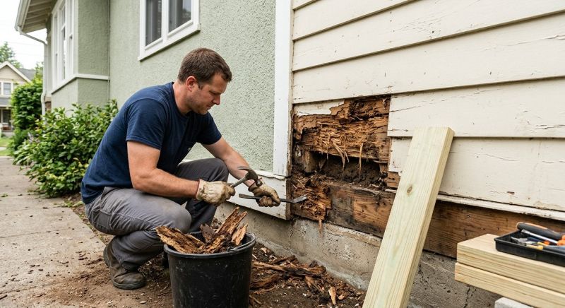 Wood Rot Removal in Wilmington, NC