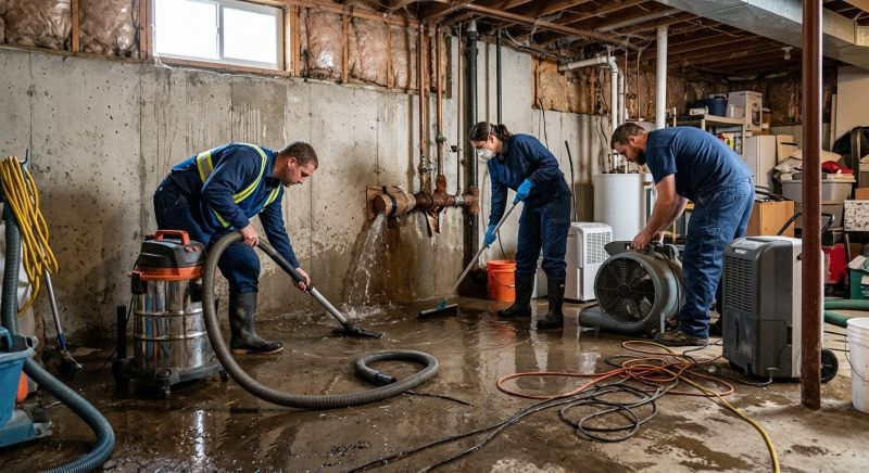 Crawlspace Water Restoration in Chandler, AZ