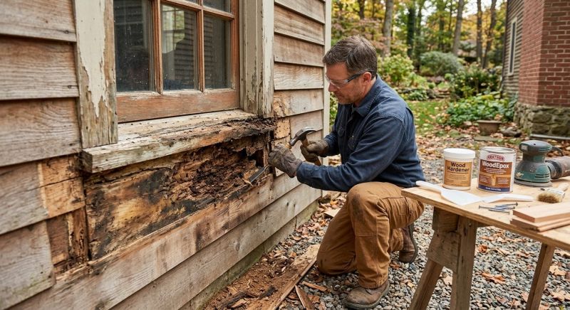 Decayed Wood Replacement in Olathe, KS