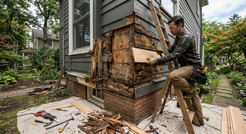 Decayed Wood Replacement in Denver County, CO