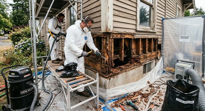 Dry Rot Remediation in Roswell, GA