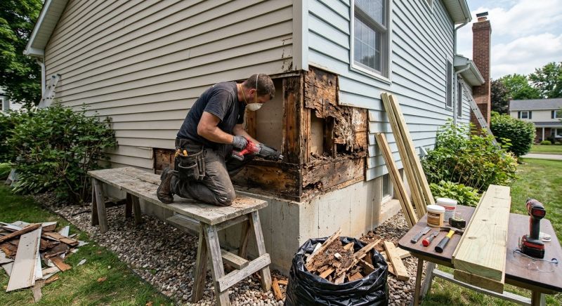 Dry Rot Remediation in Alpharetta, GA