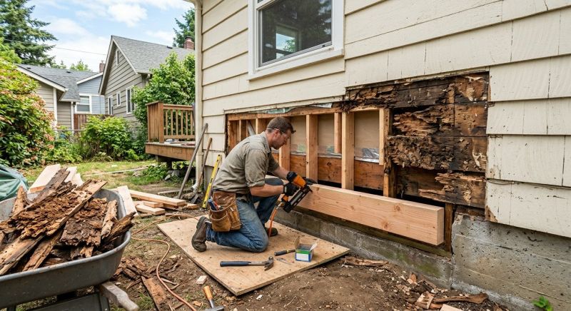 Structural Rot Repair in Denver, CO