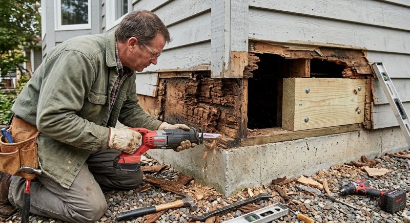 Structural Rot Repair in Roswell, GA