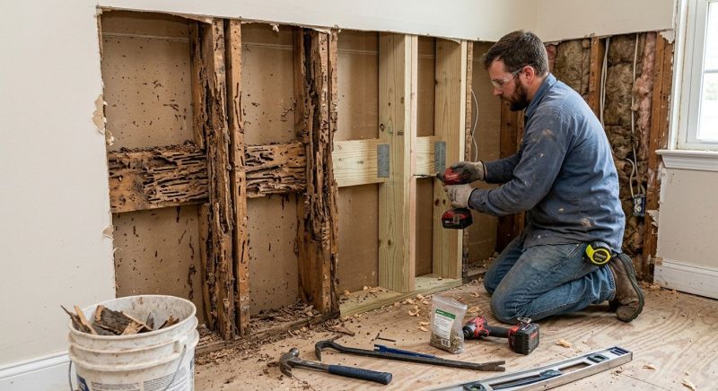 Termite Damage Repair Service in Conroe, TX