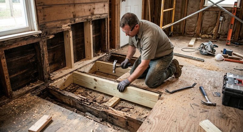 Termite Damage Repair Service in Conroe, TX