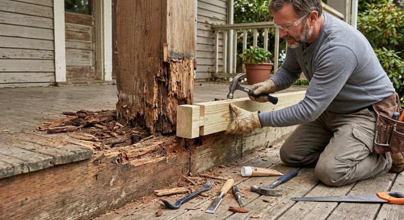 Wood Decay Repair in Littleton, CO