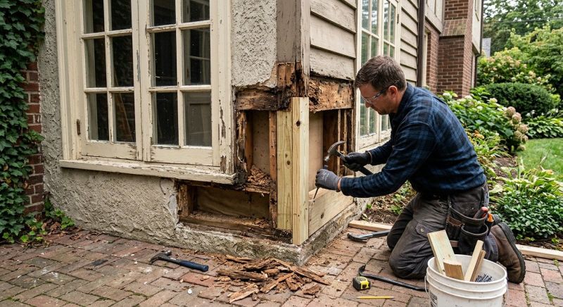 Wood Rot Repair in Littleton, CO